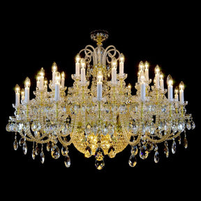 Aria Reign 49 Crystal Chandelier (Gold/Silver)