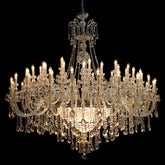 Aria Reign 79 Crystal Chandelier (Gold/Silver)