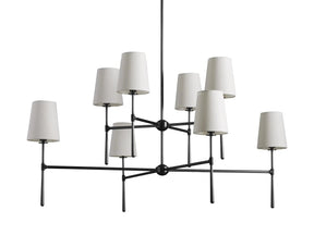 Rhodes 2-Tier Round Chandelier