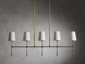 Rhodes Linear Chandelier 5/6 Light