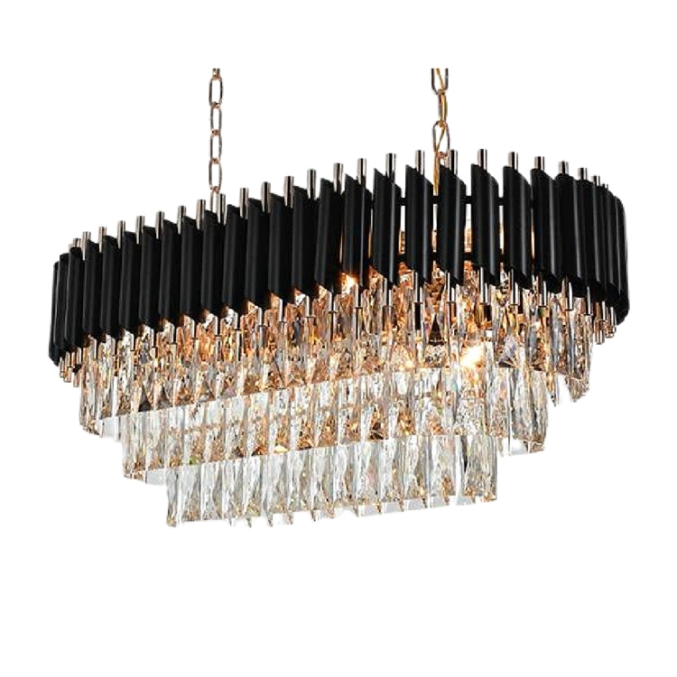 Sheila Oval Crystal Chandelier