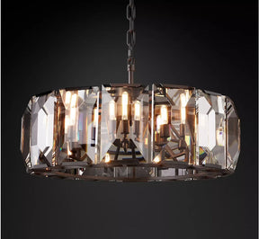 Harlew Multicurve Crystal Round Chandelier