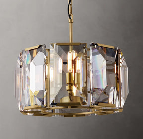 Harlew Multicurve Crystal Round Chandelier