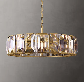 Harlew Multicurve Crystal Round Chandelier