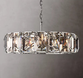 Harlew Multicurve Crystal Round Chandelier