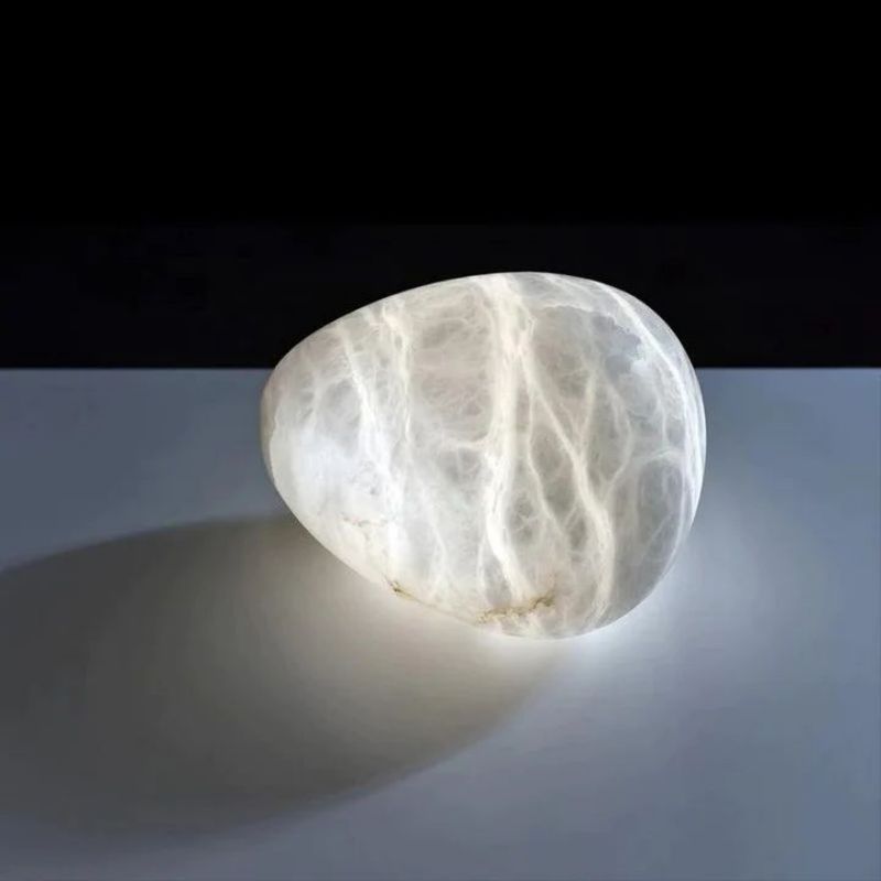 Aria Alabaster Natural Stone Pendant