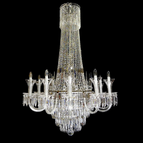 Aria Lanceur 22 Crystal Glass Chandelier