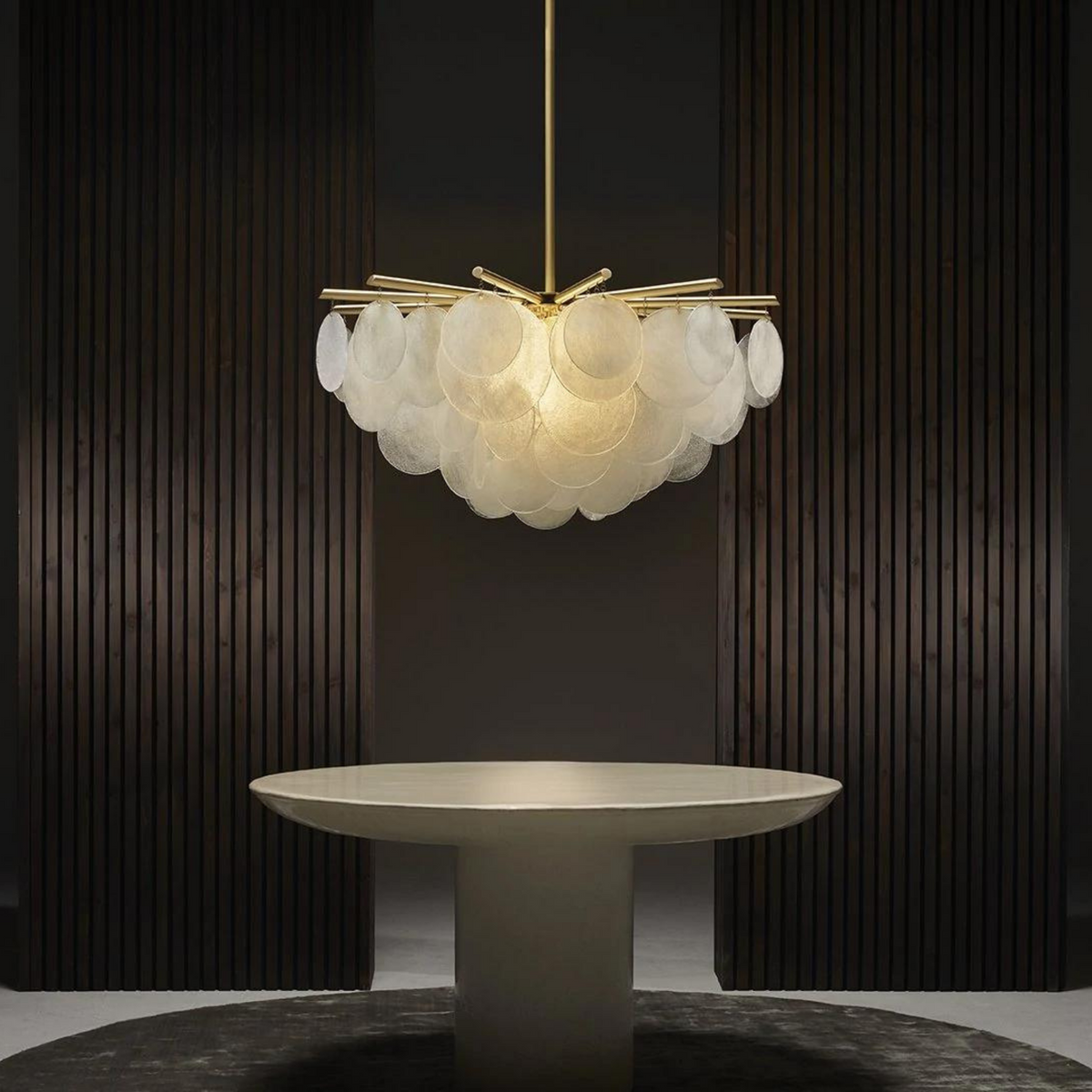 Iris Round Modern Chandelier Large - CTO Lighting