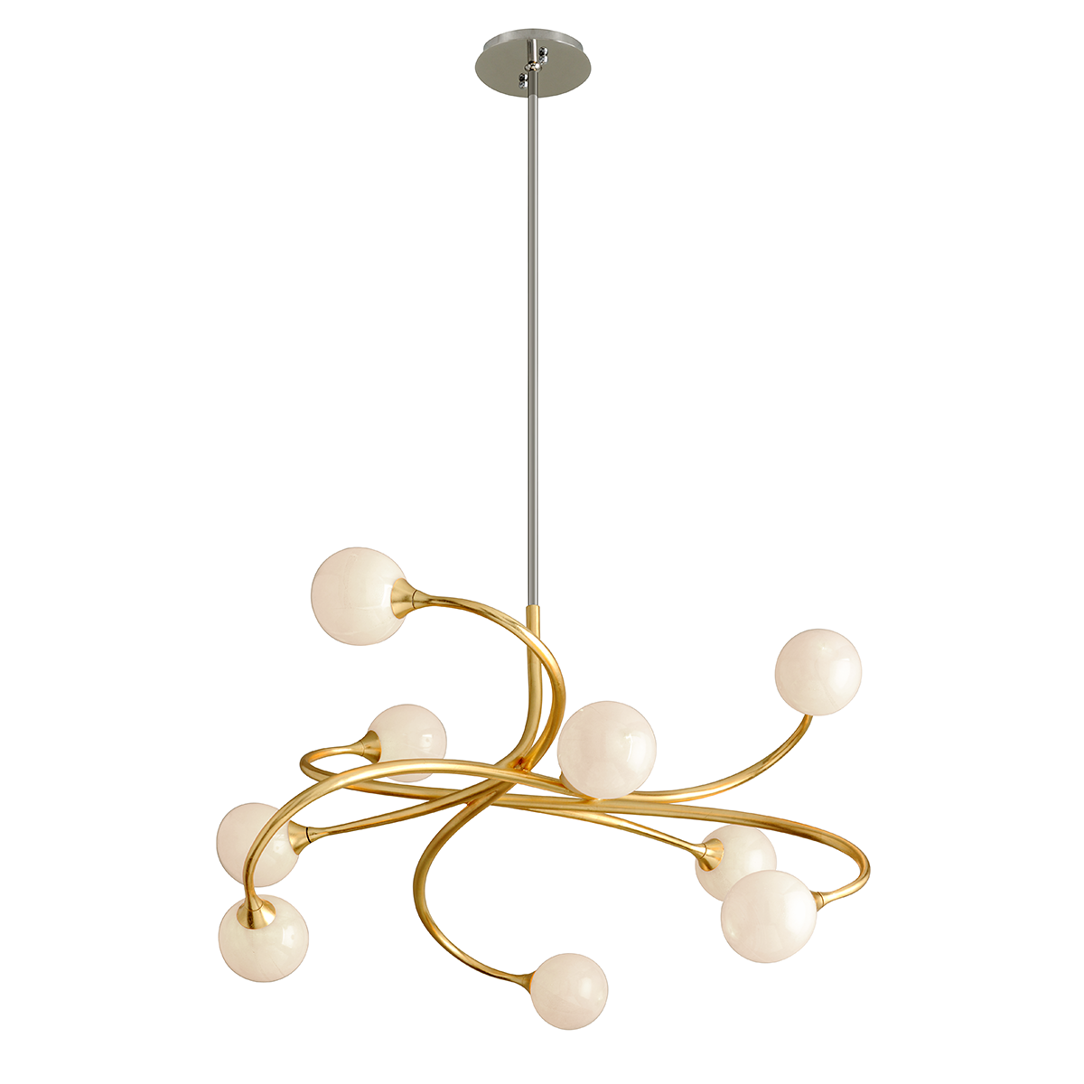 Signature Modern Chandelier - 294-09-CE - Corbett Lighting