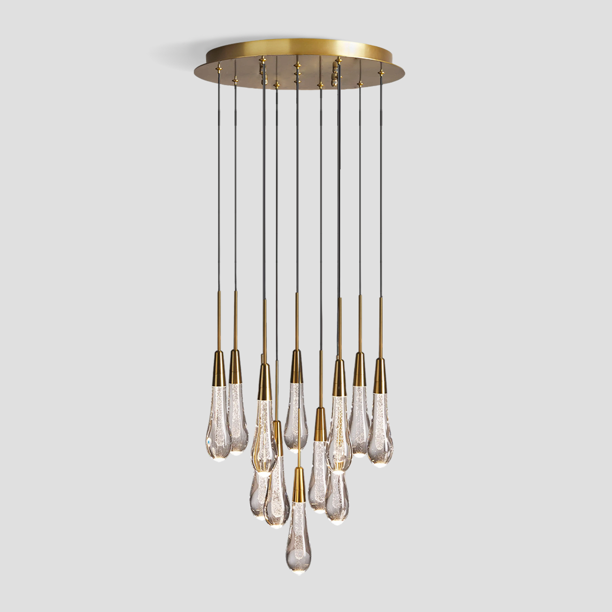 Soltaire Round Chandelier 17'' 24'' 36'' 58''