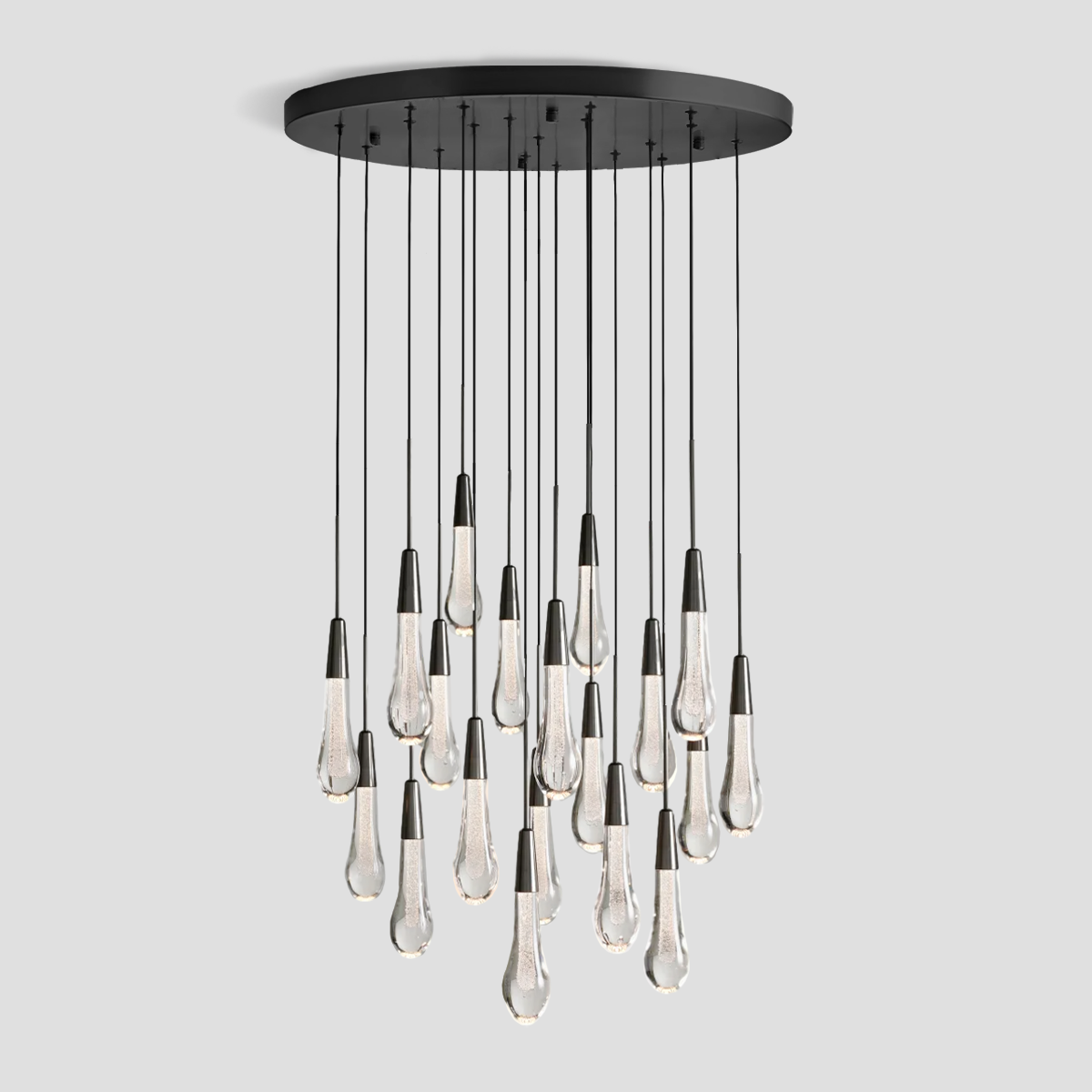 Soltaire Round Chandelier 17'' 24'' 36'' 58''