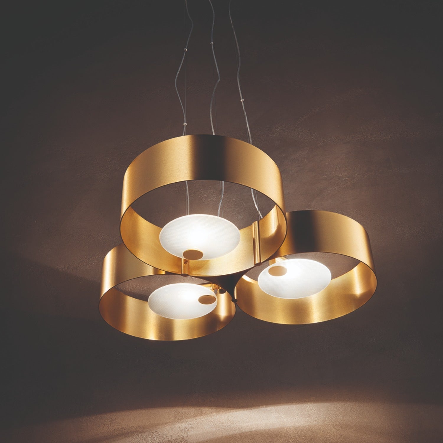 Sound OR3 | 3-Light Modern Chandelier - Masiero