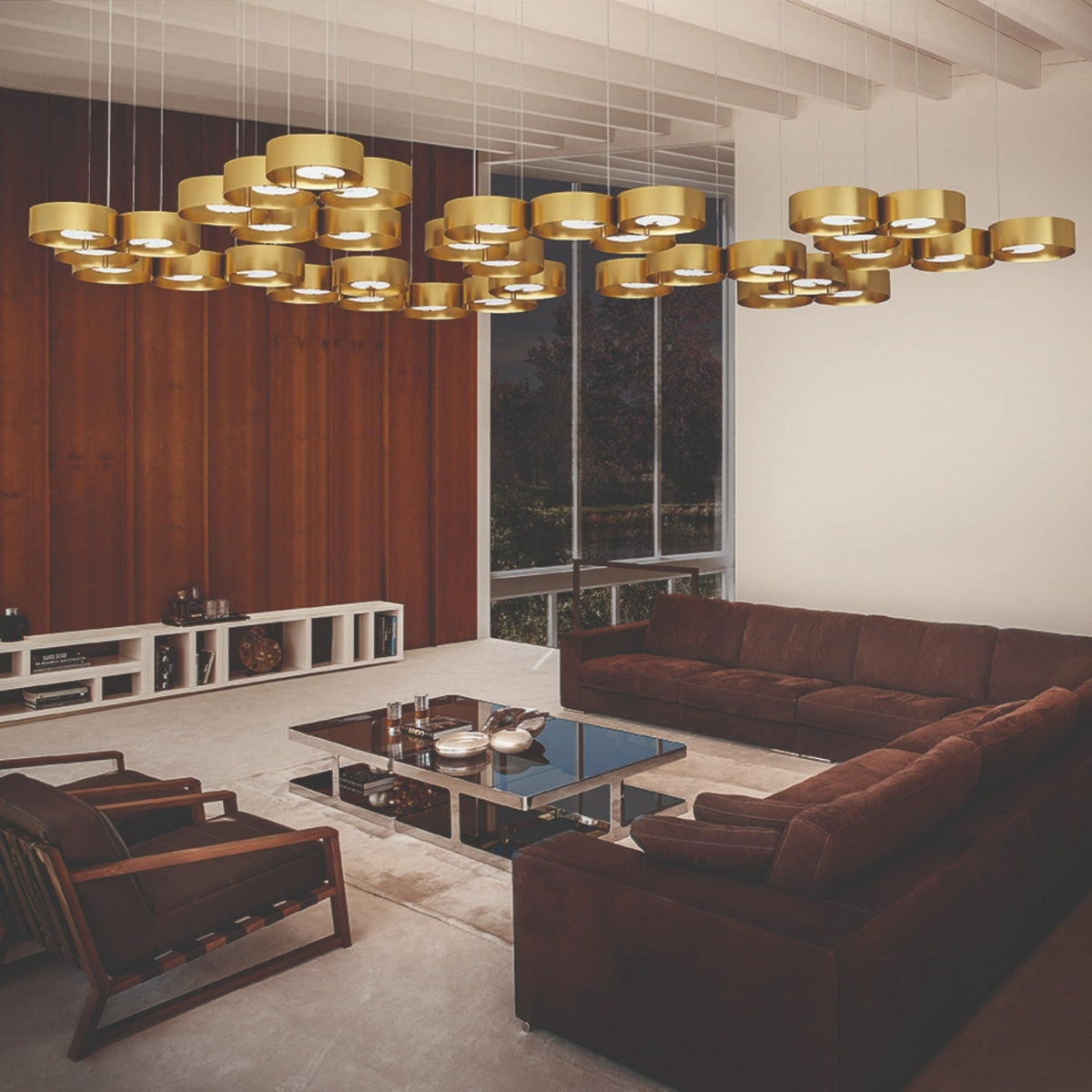 Sound OR3 | 3-Light Modern Chandelier - Masiero