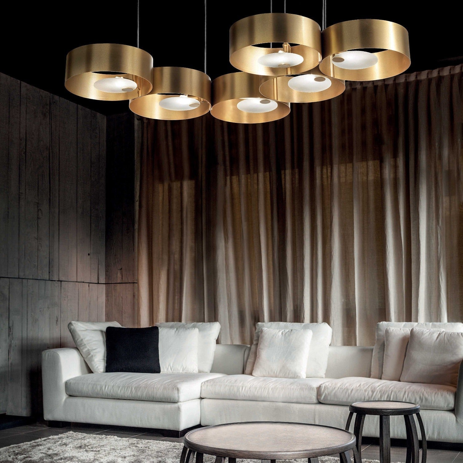 Sound OR6 | 6-Light Modern Chandelier - Masiero