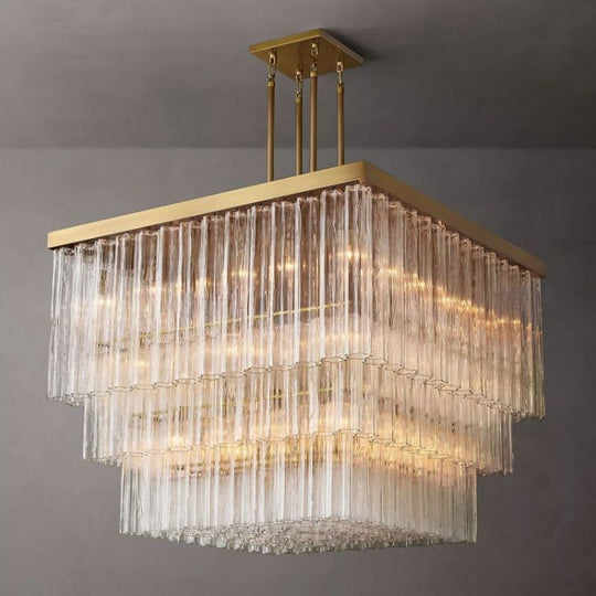 Ancelotti series Square Chandelier 45"