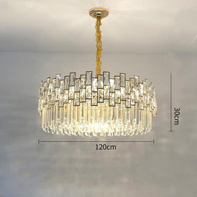 Palo clear Crystal Round Chandelier