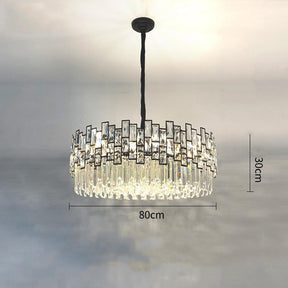 Palo clear Crystal Round Chandelier