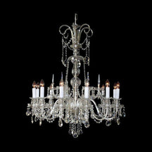 Aria Traditional 12-Light Crystal Chandelier