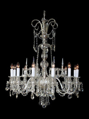 Aria Traditional 12-Light Crystal Chandelier