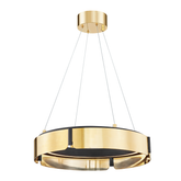 Aria Modern Brass Chandelier