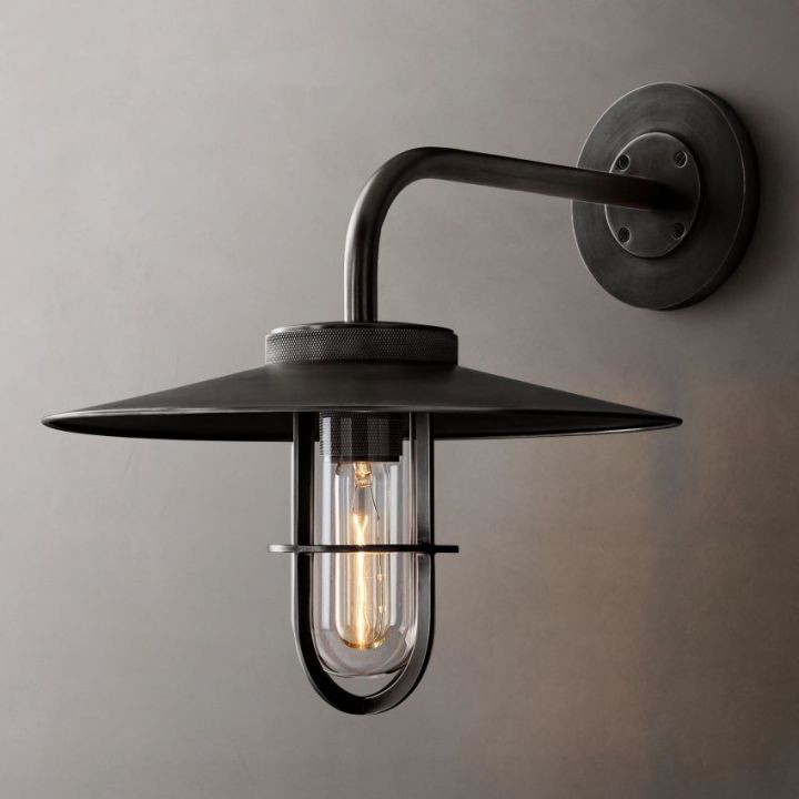 Utilitairial Outdoor Sconce