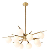 Tortora Modern Brass Chandelier