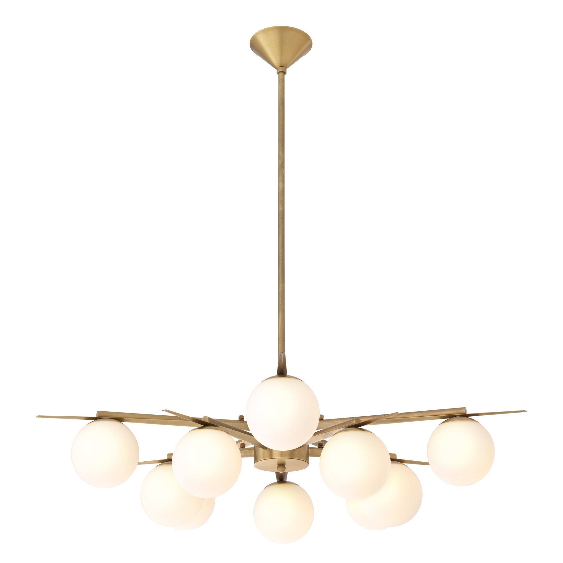 Aria Venezia Modern Brass Chandelier