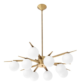 Aria Venezia Modern Brass Chandelier