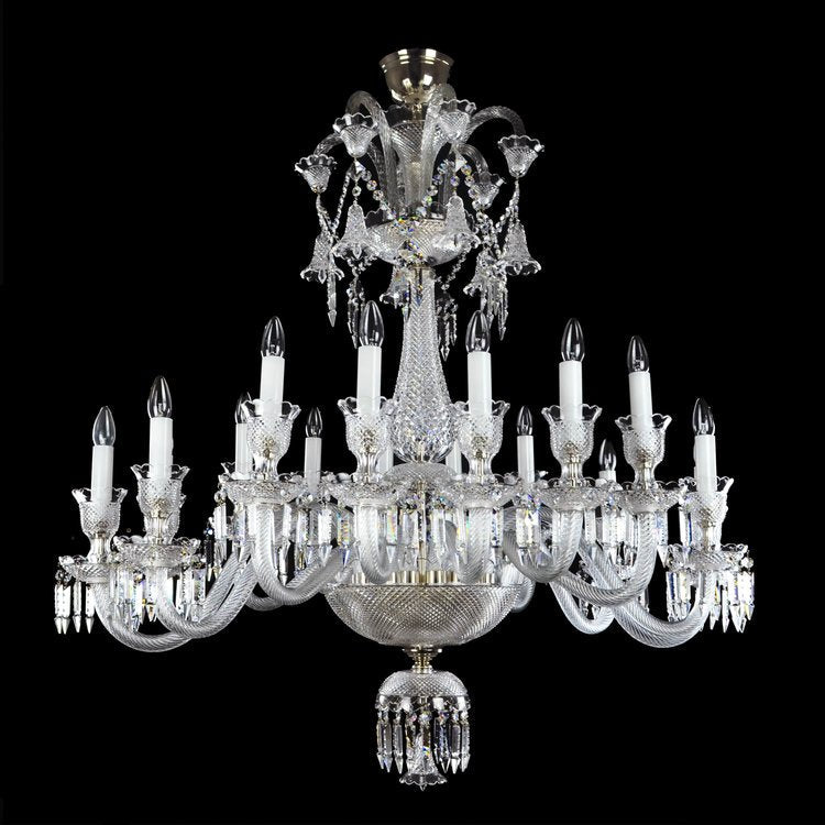 Aria Vesper 16 Crystal Chandelier (Gold/Silver)