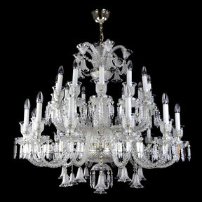 Aria Vesper 24 Crystal Chandelier (Gold/Silver)