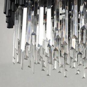 Viol Crystal Round Chandelier