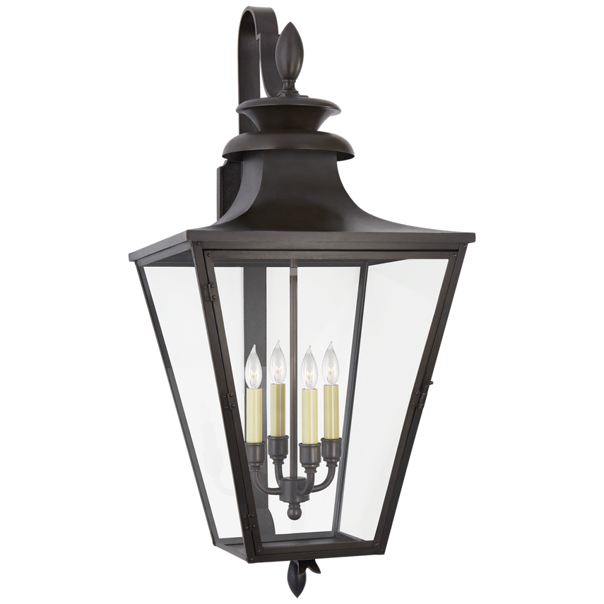 Albermarle Large Bracketed Wall Lantern Outdoor