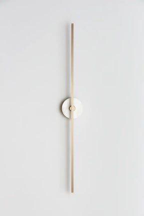 Long Wall Sconce With Alabaster