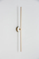 Long Wall Sconce With Alabaster