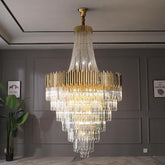 William Multi Tier Crystal Chandelier