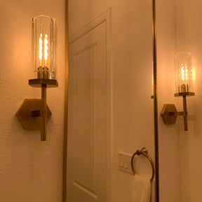 Aria Roval Hexagonal Wall Sconces