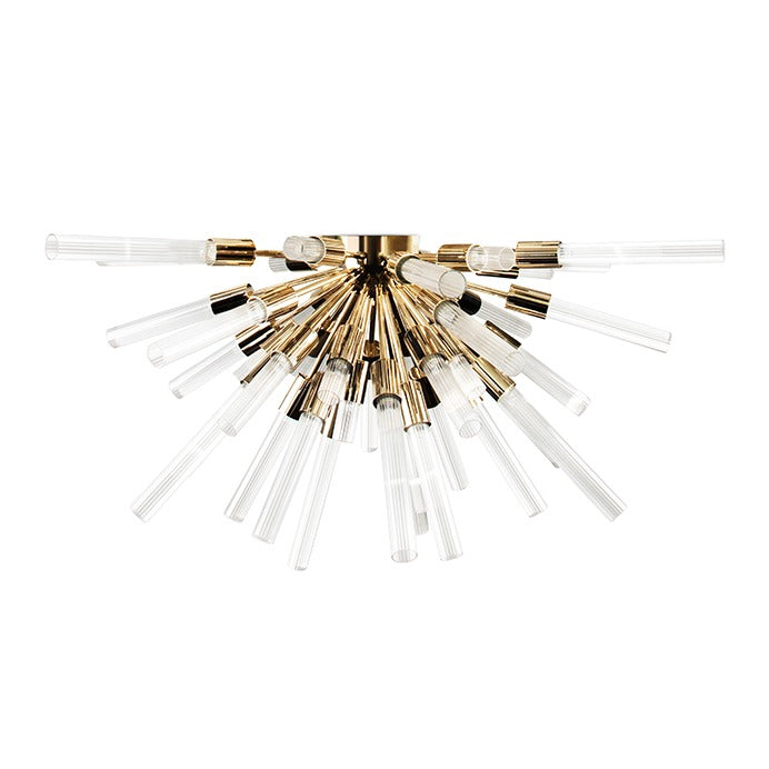 Aria Waterfall Sputnik 48-Light Modern Chandelier