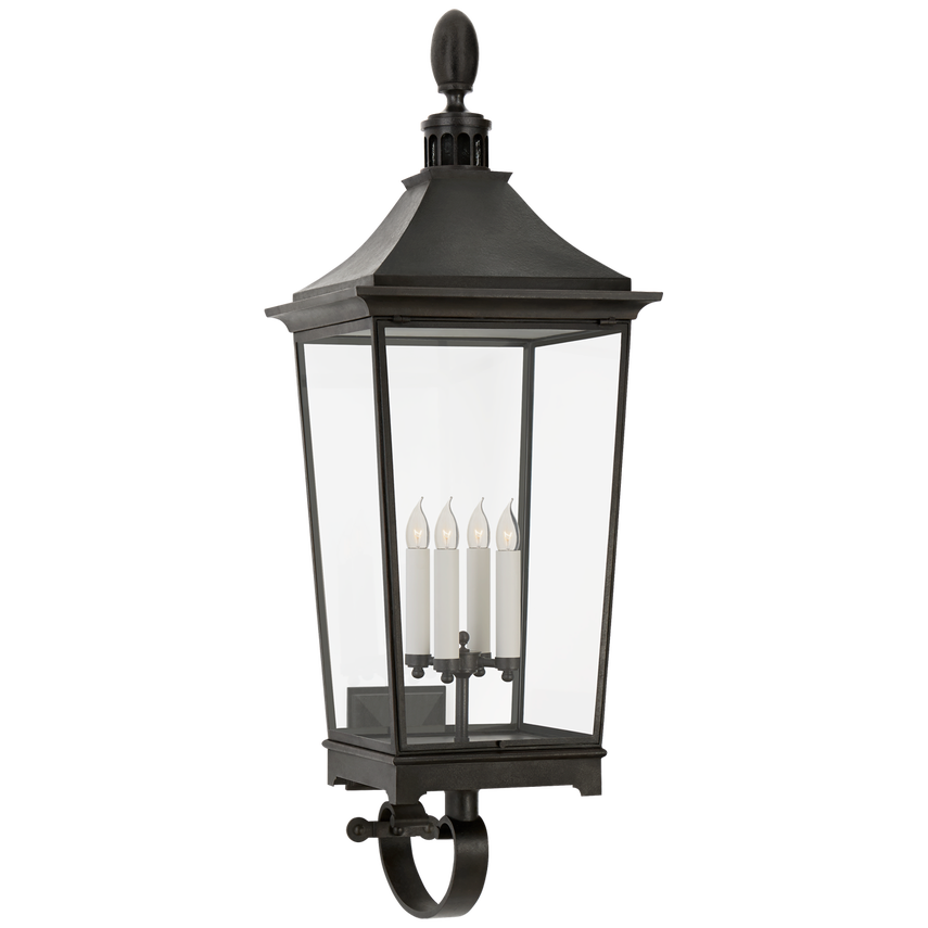 Belaire Large 3/4 Wall Lantern Outdoor