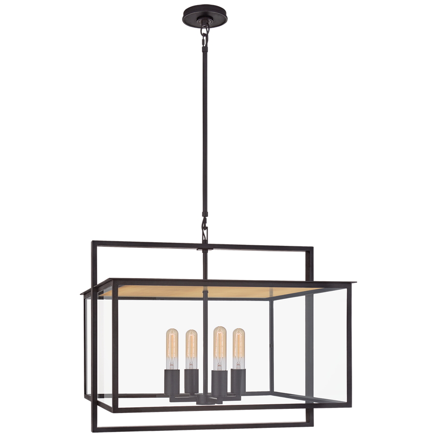 Halle Wide Hanging Lantern  Outdoor