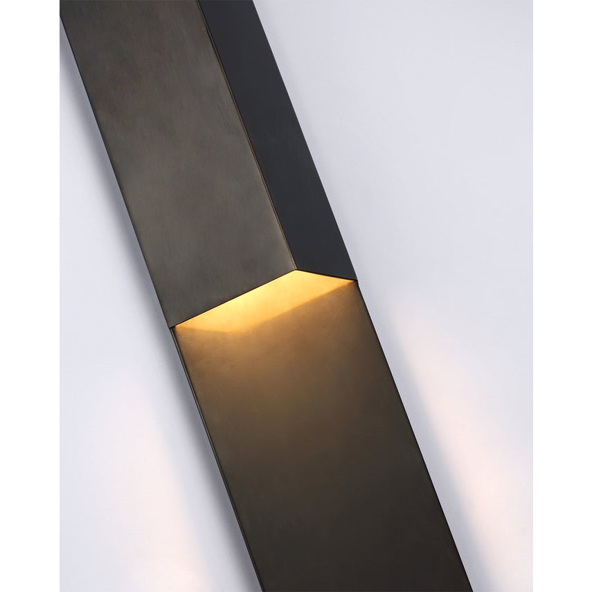 Rega 30" Folded Sconce Outdoor