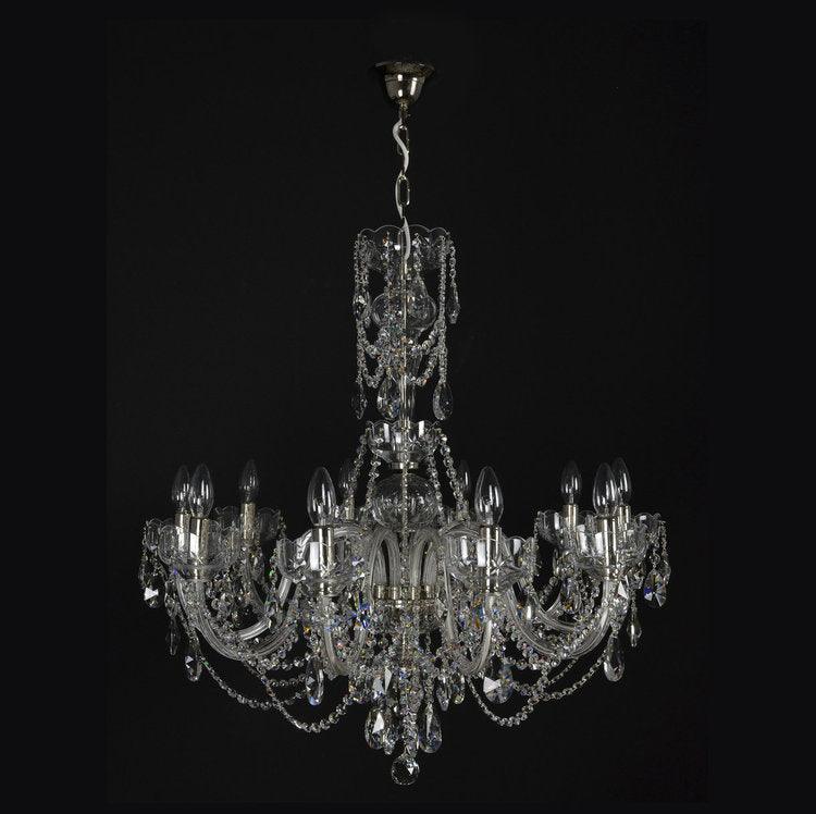 Aria Zenith 10-Light Crystal Chandelier