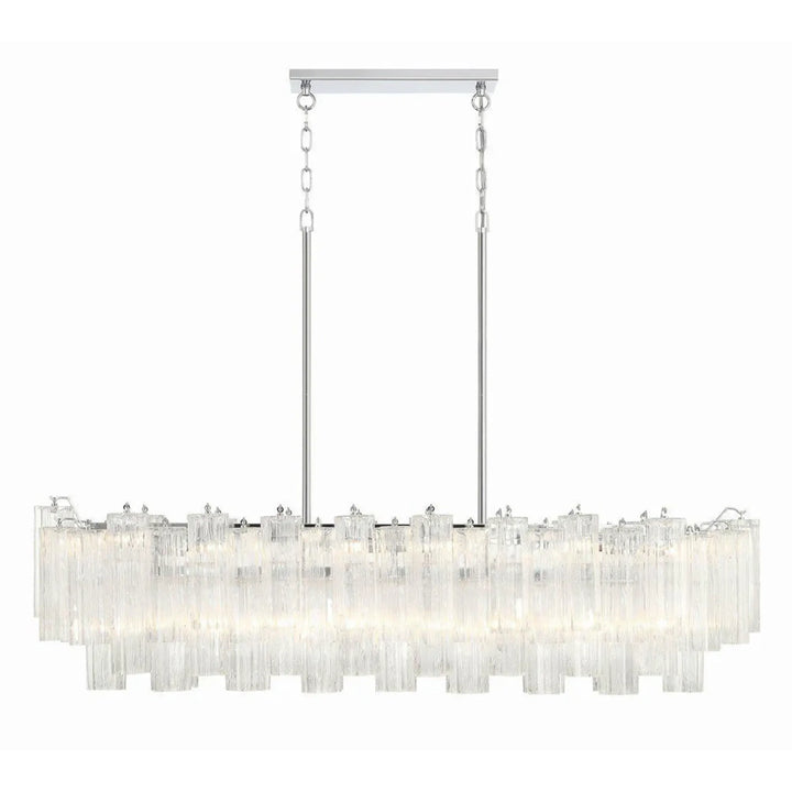 Addis 51'' Modern Linear Chandelier for Dining Room-