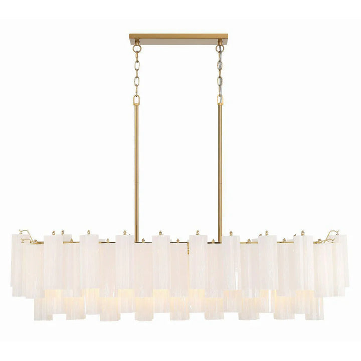Addis 51'' Modern Linear Chandelier for Dining Room-