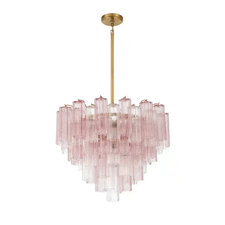 Addis Chandelier 17.8" 19.8" 22" 26.8" 32''D-22"-Brass-Spring-Arialamps