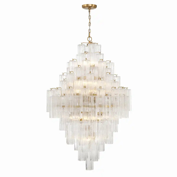 Addis Diamond Chandelier 49''H-Arialamps