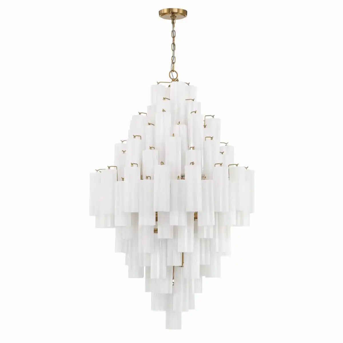 Addis Diamond Chandelier 49''H-Arialamps