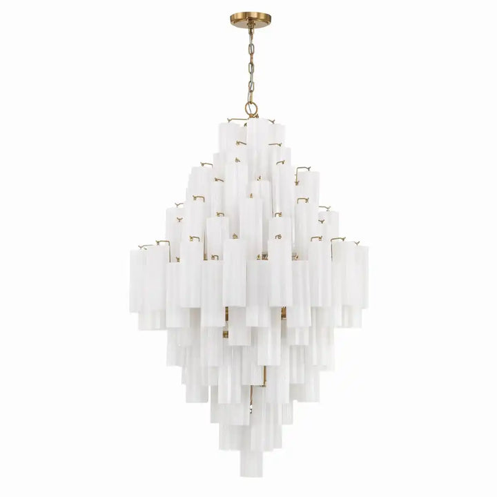 Addis Diamond Chandelier 49''H-Arialamps