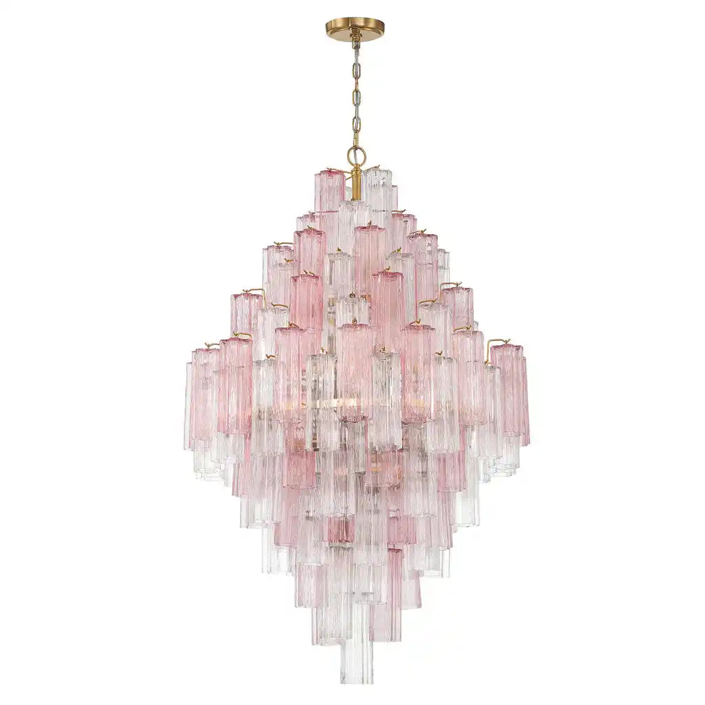 Addis Diamond Chandelier 49''H-Arialamps