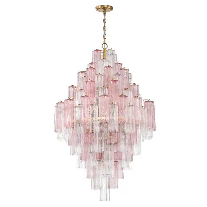 Addis Diamond Chandelier 49''H-Arialamps