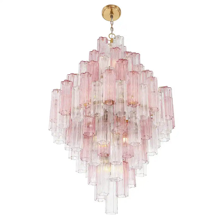 Addis Diamond Chandelier 49''H-Arialamps